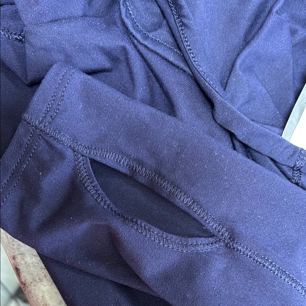 Athletic Navy Blue Long Sleeve Top, C9, XS - Picture 6 of 6